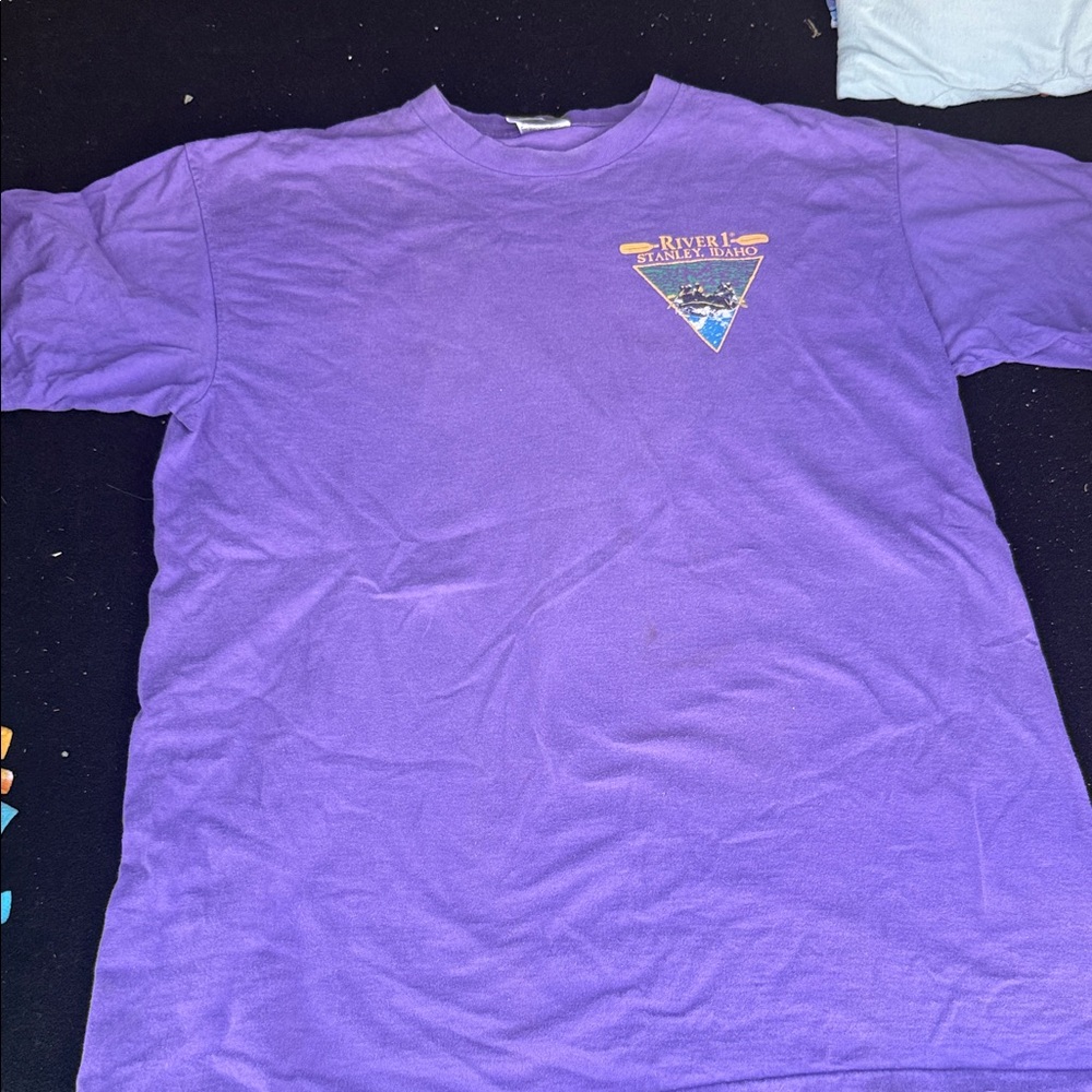 Purple Graphic T-Shirt